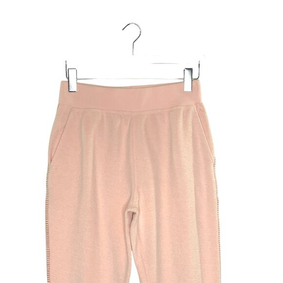 Rag and Bone S Womens Dusty Pink Brushed Inside Out Terry Sweatpants Cozy - Picture 5 of 10
